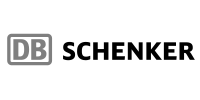 Logo von DB Schenker als Referenz des Werbetechnikers Hennerkes Licht und Werbung